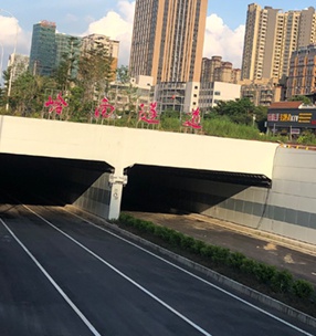 佛山魁奇路嶺南（nán）隧道